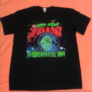 NWOT Official Chris Brown Tour T-Shirt (M)
